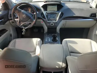2016 Acura MDX Technology with VIN 5FRYD4H45GB054524, listed as a Copart auction lot 64028205 with 105,750 mi miles and Salvage title. Bid and sale history available at DreamBid. Image 8.