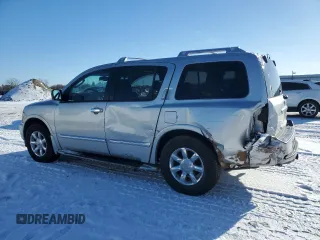 2004 Infiniti QX56 with VIN 5N3AA08C64N811684, listed as a Copart auction lot 87971055 with 214,795 mi miles and Salvage Title. Bid and sale history available at carsss.com. Image 2.