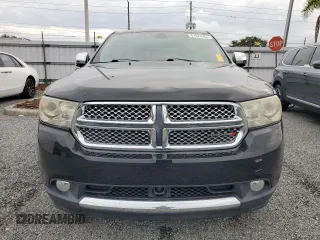 2012 Dodge Durango Citadel with VIN 1C4SDHET7CC240213, listed as a Copart auction lot 81023064 with 92,252 mi miles and Salvage title. Bid and sale history available at DreamBid. Image 5.