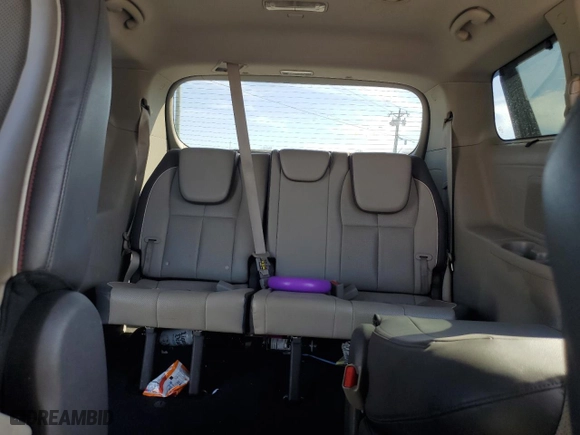 2015 Kia Sedona EX with VIN KNDMC5C16F6045279, listed as a Copart auction lot 49747785 with 143,721 mi miles and Clean Title. Bid and sale history available at carsss.com. Image 10.