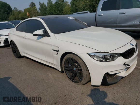 2017 BMW M4 with VIN WBS3R9C52HK709956, listed as a Copart auction lot 70524874 with 63,783 mi miles and Salvage Title. Bid and sale history available at carsss.com. Image 4.