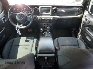 2021 Jeep Wrangler Unlimited Sport S with VIN 1C4HJXDN8MW783649, listed as a Copart auction lot 52484015 with 40,609 mi miles and Salvage Title. Bid and sale history available at carsss.com. Image 8.