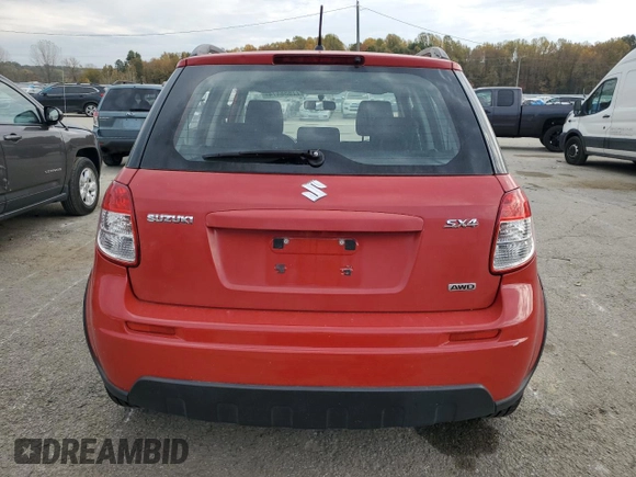 2008 Suzuki SX4 with VIN JS2YB413785105619, listed as a Copart auction lot 77838474 with 150,220 mi miles and Salvage Title. Bid and sale history available at carsss.com. Image 6.