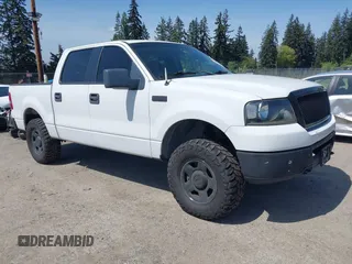 2006 Ford F-150 XLT with VIN 1FTRW14W16KA80903, listed as a IAAI auction lot 42170787 with 119,386 mi miles and . Bid and sale history available at DreamBid. Image 1.