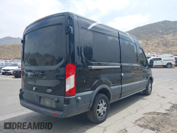 2016 Ford Transit Cargo with VIN 1FTYR2CM1GKB51866, listed as a IAAI auction lot 41999146 with 139,383 mi miles and . Bid and sale history available at DreamBid. Image 4.