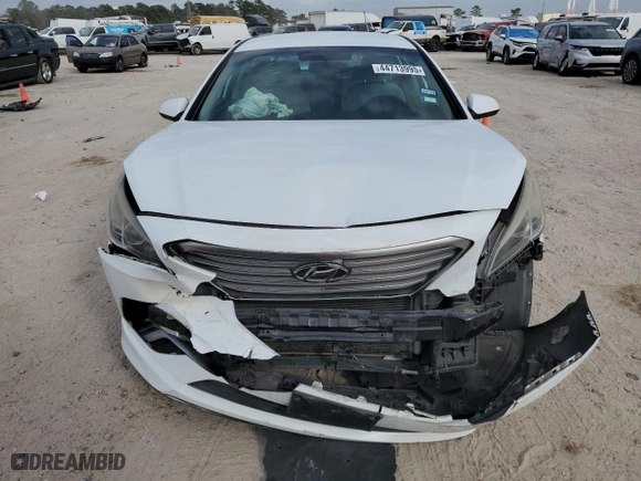 2017 Hyundai Sonata SE with VIN 5NPE24AF8HH495881, listed as a Copart auction lot 44713995 with 156,376 mi miles and Clean Title. Bid and sale history available at carsss.com. Image 5.