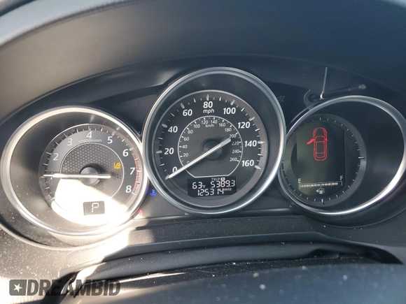 2015 Mazda 6 i Grand Touring with VIN JM1GJ1W54F1219695, listed as a Copart auction lot 54693755 with 125,314 mi miles and Salvage Title. Bid and sale history available at DreamBid. Image 9.