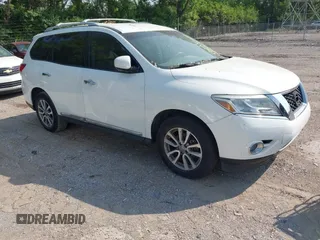 2013 Nissan Pathfinder SL z VIN 5N1AR2MM7DC608505, wystawiony jako IAAI lot #42406312 z przebiegiem 188 113 mil mil oraz . Historia ofert i sprzedaży dostępna na DreamBid. Obrazek 1.