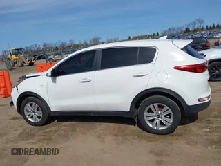 2018 Kia Sportage LX with VIN KNDPMCAC8J7372403, listed as a IAAI auction lot 41763496 with 92,651 mi miles and . Bid and sale history available at carsss.com. Image 14.
