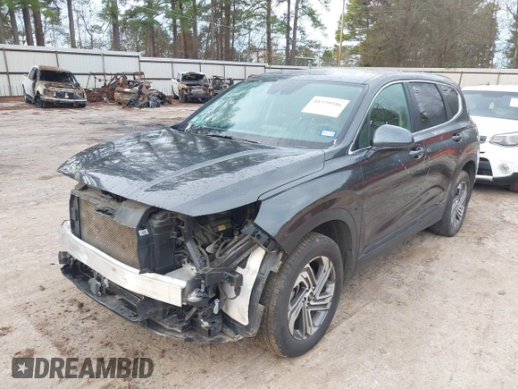 2023 Hyundai Santa Fe SE with VIN 5NMS14AJXPH575091, listed as a IAAI auction lot 41339586 with 45,971 mi miles. Bid and sale history available at carsss.com. Image 2.