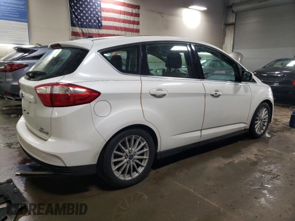 2013 Ford C-Max SEL with VIN 1FADP5BU3DL537434, listed as a Copart auction lot 51736225 with 117,358 mi miles and Salvage Title. Bid and sale history available at carsss.com. Image 3.