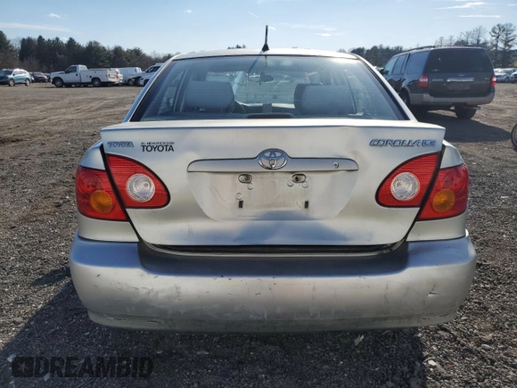 2003 Toyota Corolla CE with VIN JTDBR32E830045118, listed as a Copart auction lot 47339375 with Not Provided miles and Salvage Title. Bid and sale history available at DreamBid. Image 6.