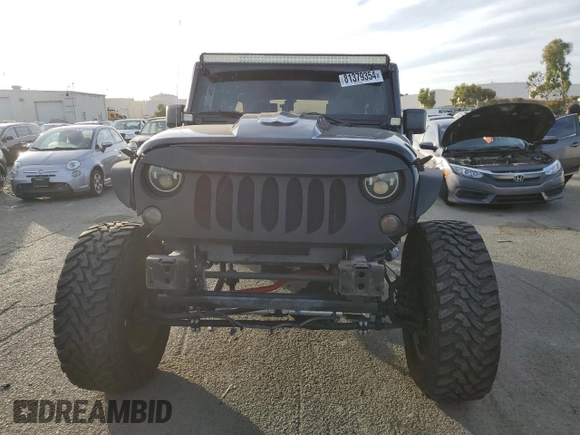 2008 Jeep Wrangler Unlimited X with VIN 1J4GB39168L649280, listed as a Copart auction lot 81379354 with 161,365 mi miles and Salvage Title. Bid and sale history available at DreamBid. Image 5.