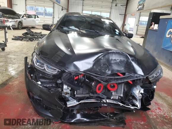 2025 BMW M8 Competition z VIN WBSGV0C04SCS21820, wystawiony jako Copart lot #73384474 z przebiegiem 3 457 mil mil oraz Szkoda całkowita • Salvage title. Historia ofert i sprzedaży dostępna na DreamBid. Obrazek 5.