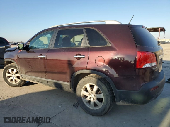 2013 Kia Sorento LX with VIN 5XYKT4A28DG327219, listed as a Copart auction lot 46298765 with 178,217 mi miles and Salvage Title. Bid and sale history available at carsss.com. Image 2.