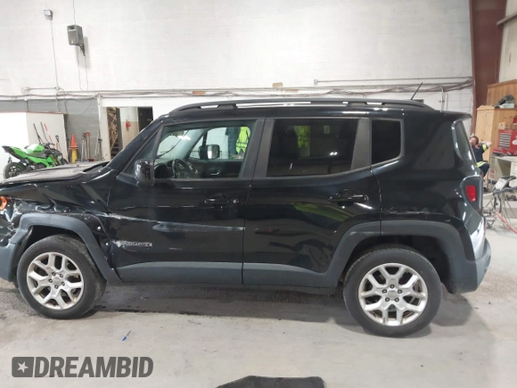 2017 Jeep Renegade Altitude with VIN ZACCJBBB5HPF63491, listed as a IAAI auction lot 42604939 with 89,044 mi miles and . Bid and sale history available at DreamBid. Image 14.