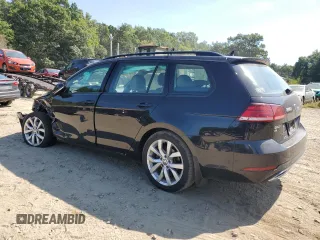 2019 Volkswagen Golf SportWagen S with VIN 3VWY57AU4KM507303, listed as a Copart auction lot 71257174 with 69,752 mi miles and Salvage Title. Bid and sale history available at carsss.com. Image 2.
