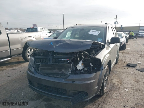 2018 Dodge Journey SE with VIN 3C4PDCAB4JT527631, listed as a IAAI auction lot 41465549 with 100,296 mi miles. Bid and sale history available at carsss.com. Image 17.