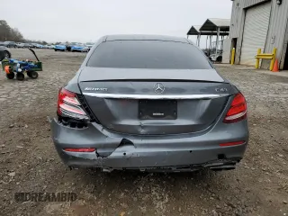 2018 Mercedes-Benz E-Class AMG E 43 with VIN WDDZF6EBXJA447519, listed as a Copart auction lot 86253784 with 45,704 mi miles and Salvage Title. Bid and sale history available at carsss.com. Image 6.