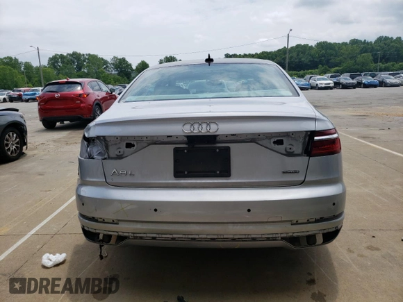 2019 Audi A8 с VIN WAU8DAF83KN010955, выставлен на аукционе Copart как лот 59734495 с пробегом 30 479 миль миль и Списание • Salvage title. История ставок и продаж доступна на DreamBid. Изображение 6.