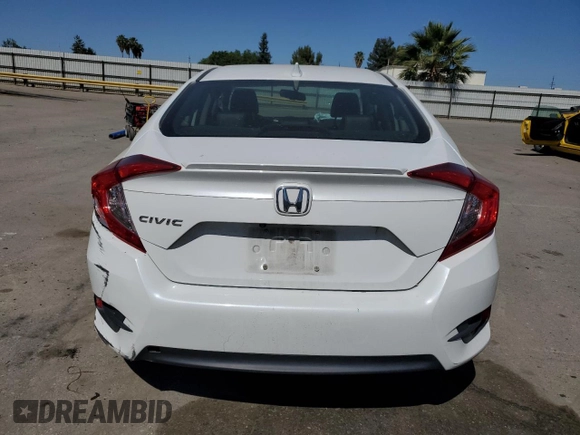 2018 Honda Civic EX-L z VIN JHMFC1F77JX016165, wystawiony jako Copart lot #56885445 z przebiegiem Nie podano mil oraz Szkoda całkowita • Salvage title. Historia ofert i sprzedaży dostępna na DreamBid. Obrazek 6.