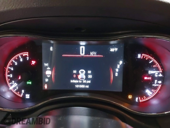 2019 Dodge Durango GT Plus with VIN 1C4RDJDG7KC836625, listed as a IAAI auction lot 41596720 with 101,500 mi miles and . Bid and sale history available at DreamBid. Image 7.