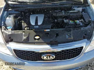 2014 Kia Sedona LX with VIN KNDMG4C77E6568411, listed as a Copart auction lot 77210434 with 36,145 mi miles and Salvage Title. Bid and sale history available at carsss.com. Image 12.