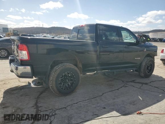 2020 Ram 2500 Tradesman with VIN 3C6UR5CL4LG206150, listed as a Copart auction lot 47637145 with 163,592 mi miles and Salvage Title. Bid and sale history available at carsss.com. Image 3.