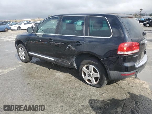 2005 Volkswagen Touareg z VIN WVGZG77LX5D063808, wystawiony jako Copart lot #44457935 z przebiegiem 172 252 mil mil oraz Czysty tytuł • Clean title. Historia ofert i sprzedaży dostępna na DreamBid. Obrazek 2.