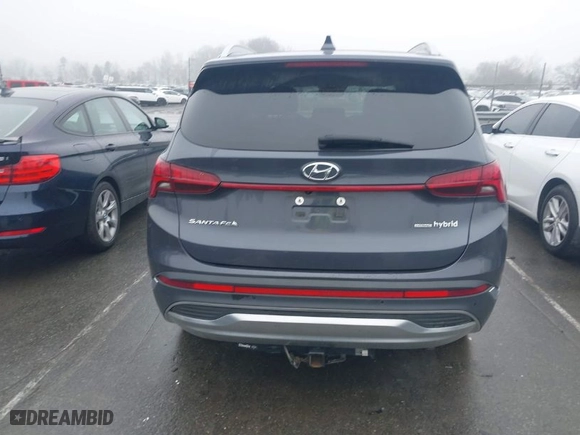 2021 Hyundai Santa Fe Hybrid SEL Premium with VIN KM8S3DA16MU002733, listed as a IAAI auction lot 41524337 with NaN miles. Bid and sale history available at carsss.com. Image 16.