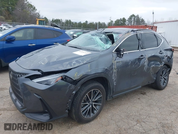 2024 Lexus NX 250 Premium with VIN JTJGDCAZ5R2014024, listed as a IAAI auction lot 41221211 with Not Provided miles and . Bid and sale history available at DreamBid. Image 6.