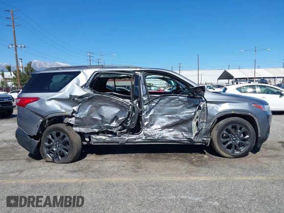 2021 Chevrolet Traverse RS z VIN 1GNEVJKW9MJ142868, wystawiony jako IAAI lot #41605218 z przebiegiem 76 806 mil mil oraz . Historia ofert i sprzedaży dostępna na DreamBid. Obrazek 14.
