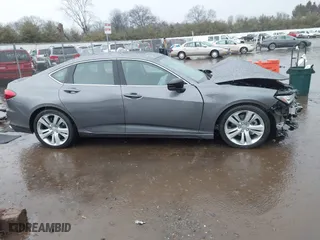 2023 Acura TLX w/Technology Package with VIN 19UUB5F4XPA003979, listed as a IAAI auction lot 41717591 with 17,019 mi miles. Bid and sale history available at carsss.com. Image 14.