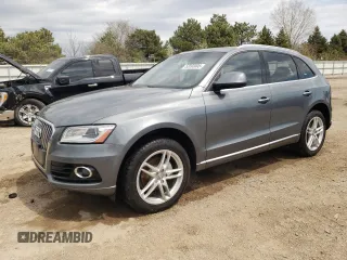 2015 Audi Q5 Premium Plus with VIN WA1LFAFP8FA050373, listed as a Copart auction lot 52093005 with 170,930 mi miles and Salvage title. Bid and sale history available at DreamBid. Image 1.