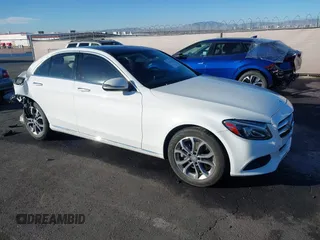 2016 Mercedes-Benz C C 300 Luxury with VIN 55SWF4KB3GU117919, listed as a IAAI auction lot 41330346 with 92,810 mi miles. Bid and sale history available at carsss.com. Image 1.