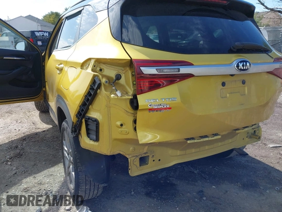 2021 Kia Seltos S with VIN KNDEU2AA7M7123952, listed as a IAAI auction lot 41864994 with 82,413 mi miles and . Bid and sale history available at DreamBid. Image 6.