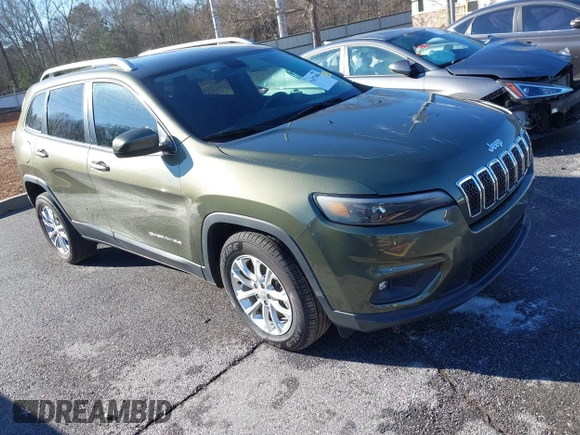 2019 Jeep Cherokee Latitude with VIN 1C4PJLCB3KD416517, listed as a IAAI auction lot 41275406 with 83,321 mi miles. Bid and sale history available at carsss.com. Image 1.