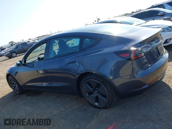 2023 Tesla Model 3 with VIN 5YJ3E1EA7PF447409, listed as a IAAI auction lot 41965416 with 40,033 mi miles and . Bid and sale history available at DreamBid. Image 14.