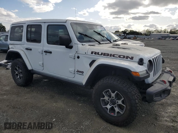 2020 Jeep Wrangler Unlimited Rubicon z VIN 1C4HJXFG3LW212194, wystawiony jako Copart lot #51184325 z przebiegiem 46 116 mil mil oraz Szkoda całkowita • Salvage title. Historia ofert i sprzedaży dostępna na DreamBid. Obrazek 4.