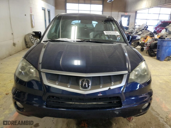 2009 Acura RDX with VIN 5J8TB18289A003613, listed as a Copart auction lot 88663335 with 113,992 mi miles and Salvage Title. Bid and sale history available at carsss.com. Image 5.