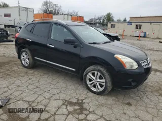 2012 Nissan Rogue S with VIN JN8AS5MT2CW606244, listed as a Copart auction lot 51922435 with 143,549 mi miles and Clean Title. Bid and sale history available at DreamBid. Image 4.
