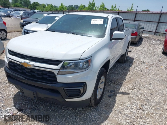 2022 Chevrolet Colorado 2WD LT with VIN 1GCGSCEN8N1159669, listed as a IAAI auction lot 42261442 with 110,875 mi miles and . Bid and sale history available at DreamBid. Image 17.