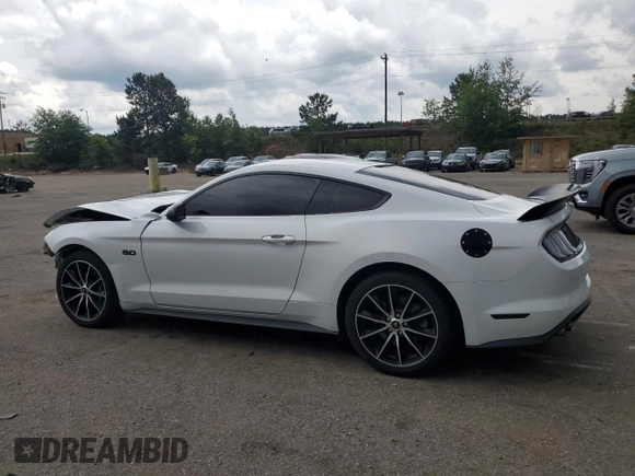 2018 Ford Mustang GT с VIN 1FA6P8CF2J5120803, выставлен на аукционе Copart как лот 58759925 с пробегом 109 603 миль миль и Списание • Salvage title. История ставок и продаж доступна на DreamBid. Изображение 2.