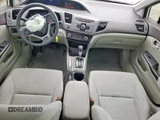 2012 Honda Civic LX z VIN 2HGFB2F50CH607469, wystawiony jako Copart lot #55878635 z przebiegiem 86 975 mil mil oraz Szkoda całkowita • Salvage title. Historia ofert i sprzedaży dostępna na DreamBid. Obrazek 8.