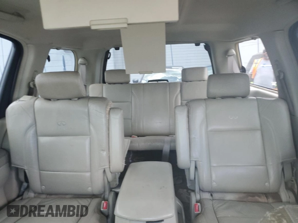 2004 Infiniti QX56 with VIN 5N3AA08C24N804778, listed as a Copart auction lot 53715775 with 183,725 mi miles and Salvage Title. Bid and sale history available at DreamBid. Image 10.