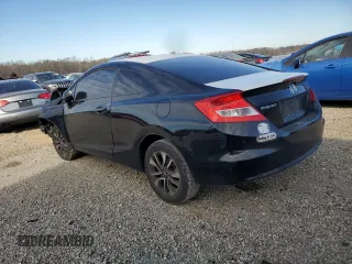 2013 Honda Civic Cpe EX with VIN 2HGFG3B81DH510662, listed as a Copart auction lot 46478855 with 0 mi miles and Salvage Title. Bid and sale history available at carsss.com. Image 2.