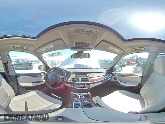 2012 BMW X5 35d with VIN 5UXZW0C58C0B88267, listed as a Copart auction lot 54160615 with Not provided miles and Salvage title. Bid and sale history available at DreamBid. Image 15.