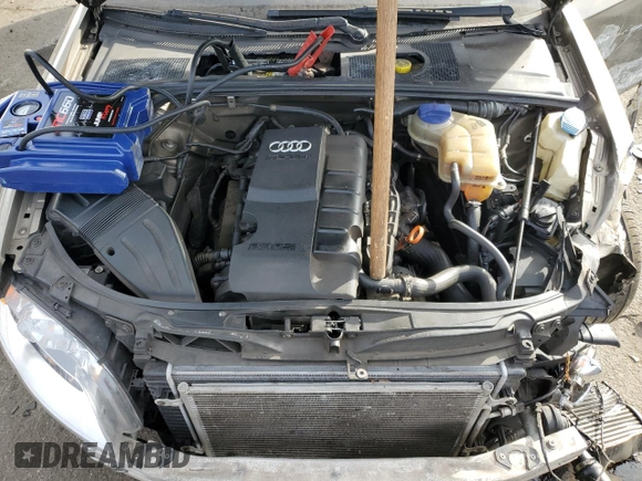 2007 Audi A4 2.0T with VIN WAUAF78E57A222692, listed as a Copart auction lot 43794185 with 159,563 mi miles and Salvage Title. Bid and sale history available at carsss.com. Image 12.