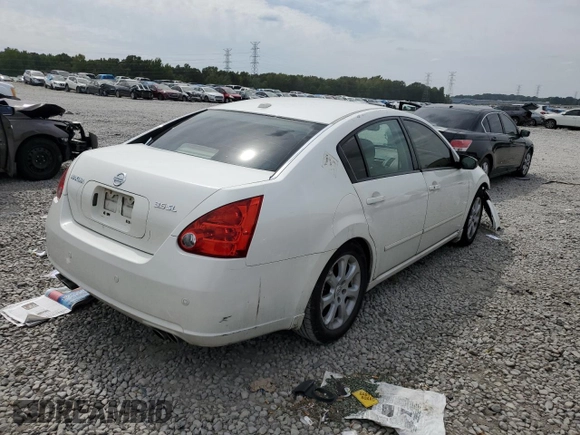 2008 Nissan Maxima 3.5 SE with VIN 1N4BA41E68C801703, listed as a Copart auction lot 71261864 with 256,018 mi miles and Salvage Title. Bid and sale history available at carsss.com. Image 3.