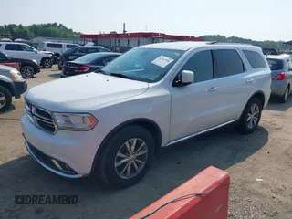 2015 Dodge Durango Limited with VIN 1C4RDHDGXFC789038, listed as a IAAI auction lot 42467998 with 122,932 mi miles and . Bid and sale history available at DreamBid. Image 2.
